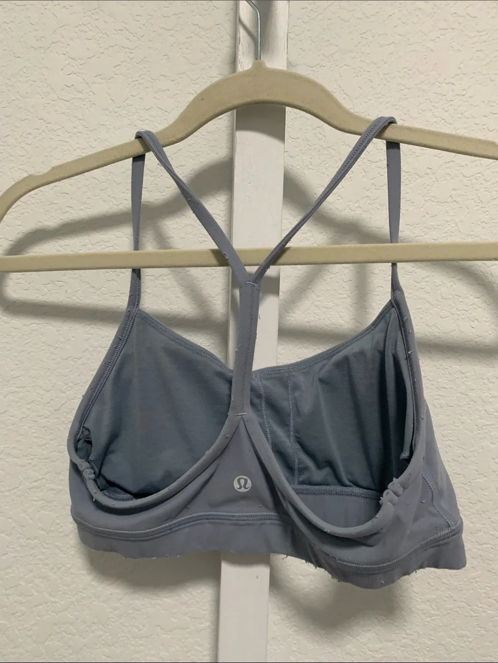 Lululemon Flow Y Dusty Blue Padded Sports Bra